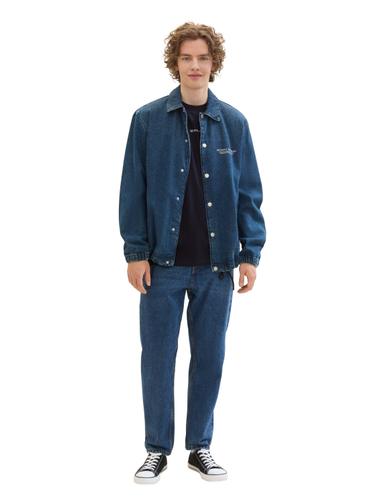 T-Shirt mit Bio-Baumwolle XXL Relaxed Fit - Navy