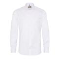 Cover Shirt Twill Langarm 42/Langarm - 67cm SLIM FIT - Weiß
