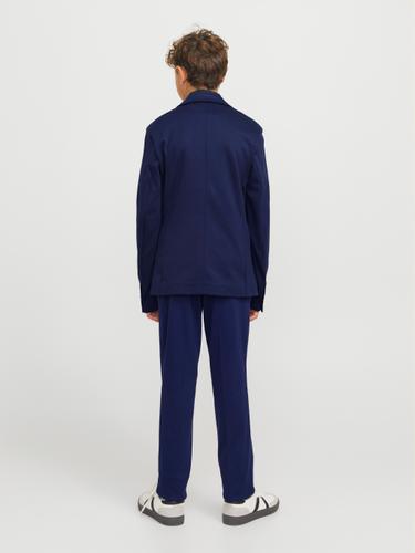JJEJAXON JERSEY TROUSER NOOS JNR 152 Slim Fit - Medieval Blue