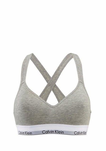 Calvin Klein Bustier »Modern Cotton« mit gekreuzten Trägern hinten