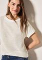 Ajour Shirt - Weiß / XL
