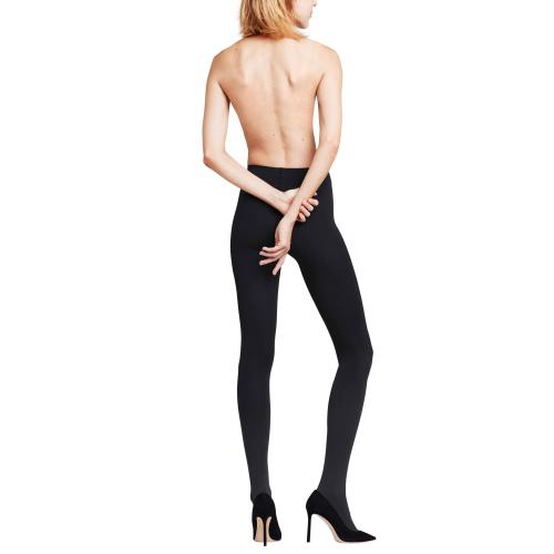 FALKE Pure Matt 100 DEN Damen S - Black