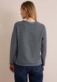 Gestreiftes Strukturshirt S - Universal Blue