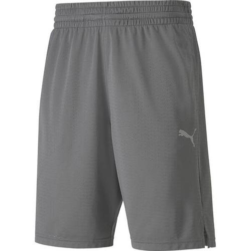 PUMA Herren Trainingsshorts Reactive Knit M in Grau