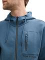 Hoodie Sweatjacke mit Taschen XL Regular Fit - Mystical Blue