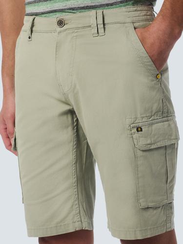 Short Cargo Garment Dyed + Stone Washed Stretch Grau 38