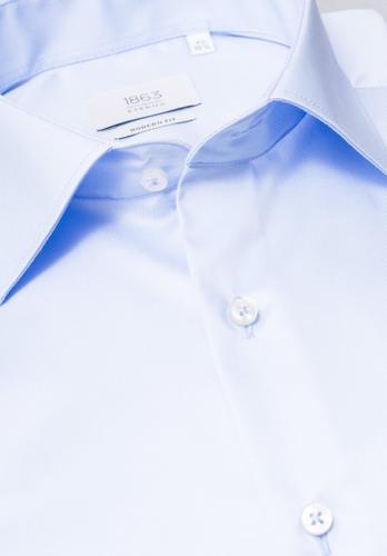 Luxury Shirt Twill Langarm 41/Langarm - 65cm MODERN FIT - Hellblau