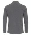 Polo-Shirt Langarm gestreift 3XL - Blau
