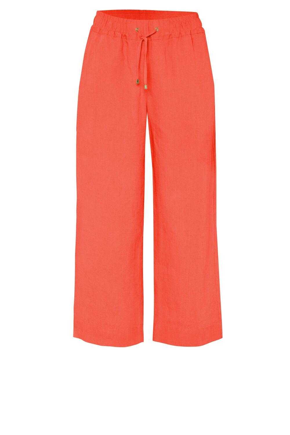 Pia Wide Leg 3/4 38 - Papaya