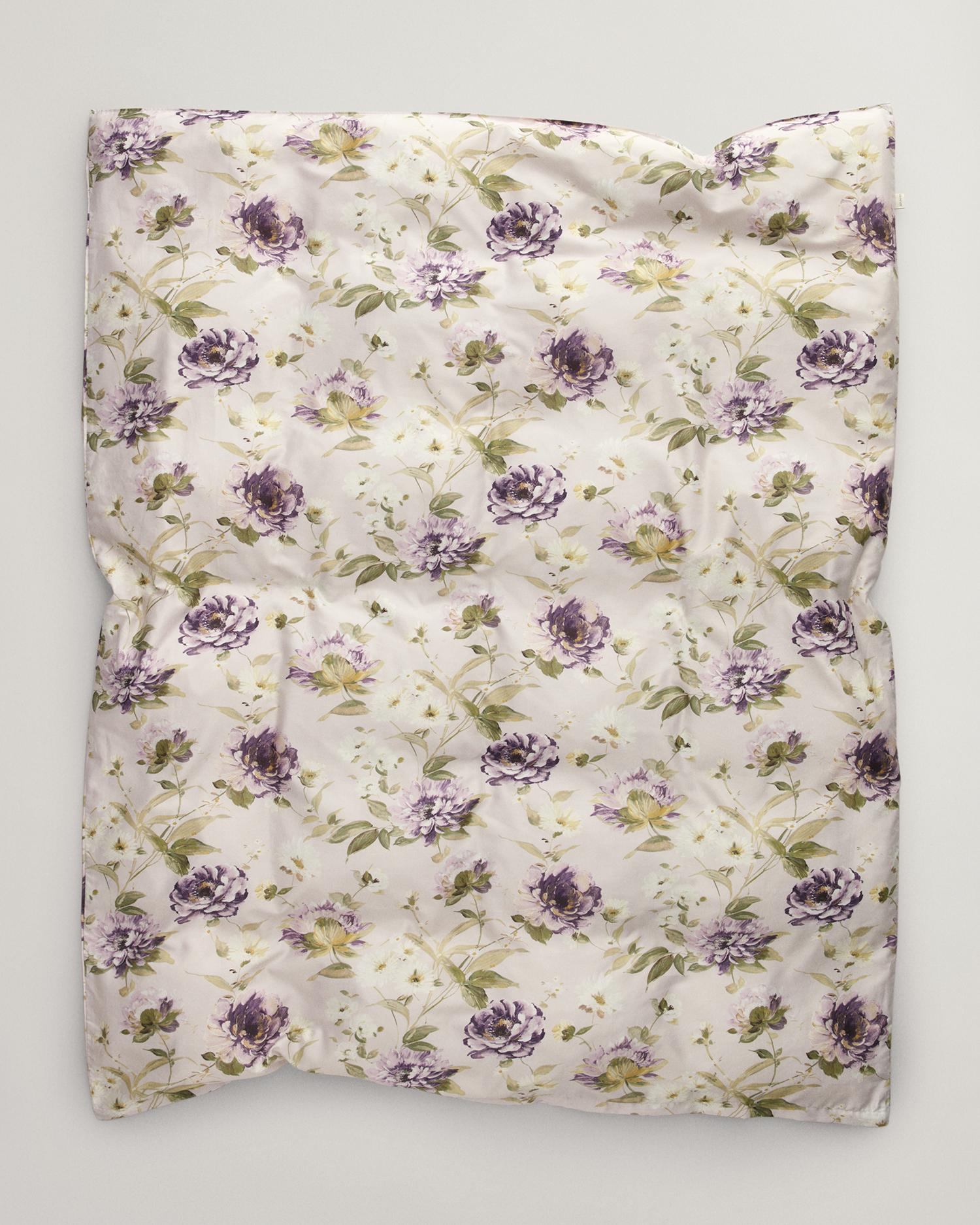 Einzelbettbezug mit Blumen-Print 135X200 - Mild Purple