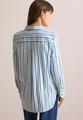 Gestreifte Longblouse S - Fresh Light Blue
