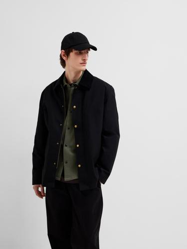 SLHJACKIE SWEAT JACKET NOOS S Normal geschnitten - Forest Night
