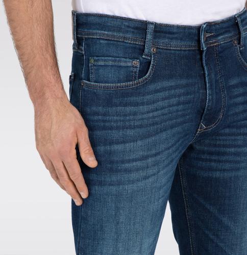 MAC JEANS - Arne, Recycled Denim Blau 35/30