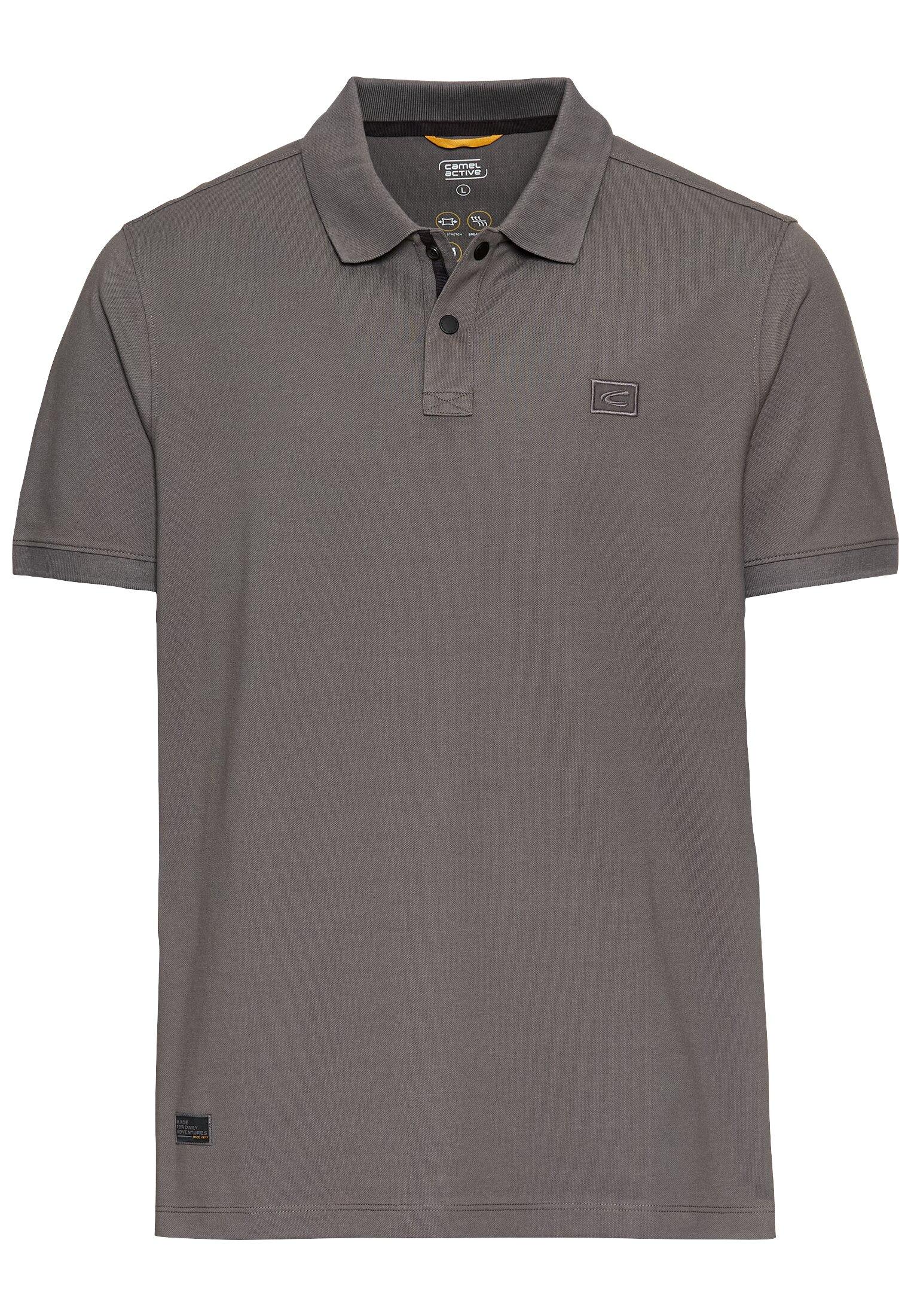Kurzarm Poloshirt aus einem Baumwollmix M Regular Fit - Thunderstorm