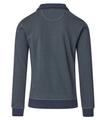 Sweat-Troyer gemustert - Blau / M