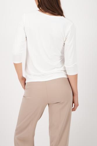Shirt mit Schmuckemblem 44 - Off-white