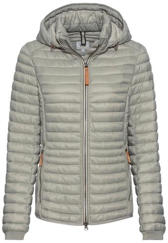 Leichte Steppjacke aus recyceltem Polyamid Grün 36