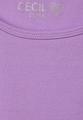 Top in Unifarbe L - Sporty Lilac
