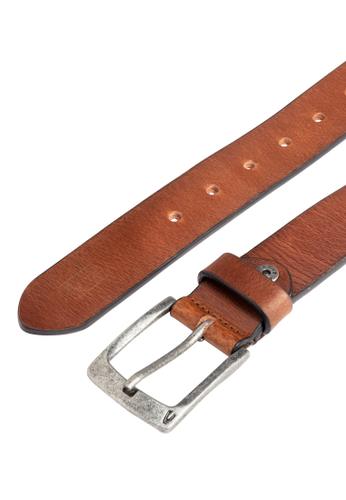 Ledergürtel Braun XL