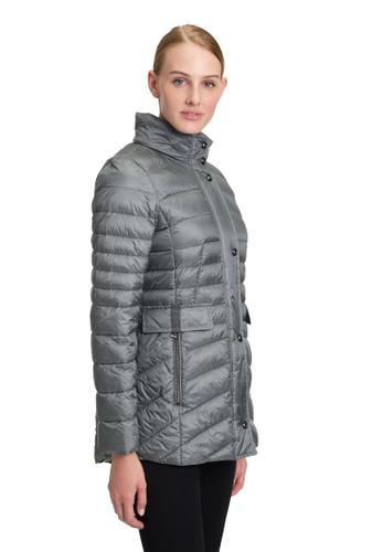 Winterjacke 42 Leicht tailliert - Dusty Petrol