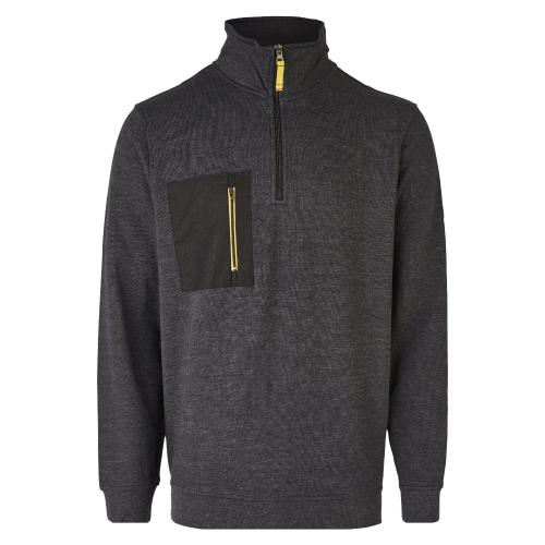 SMART Zip-Sweat - Anthrazit - Gr: M