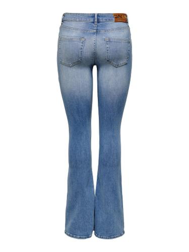 ONLBLUSH MID FLARED DNM TAI467 NOOS XS/32 Ausgestellt - Light Blue Denim