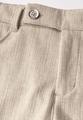 Chino mit Knopfdetail 34/28 - Honey Sand Mel.