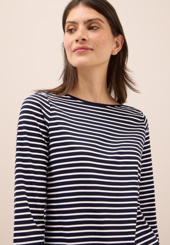 Gestreiftes Shirt L - Urban Dark Blue