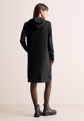 Kleid mit Kapuze L - Black