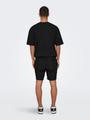 ONSTEL LIFE PLIZZE SHORTS NOOS L Normal geschnitten - Black