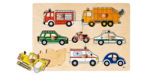 Steckpuzzle Verkehrsmittel