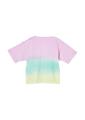 T-Shirt 68 - Mehrfarbig|lila|türkis