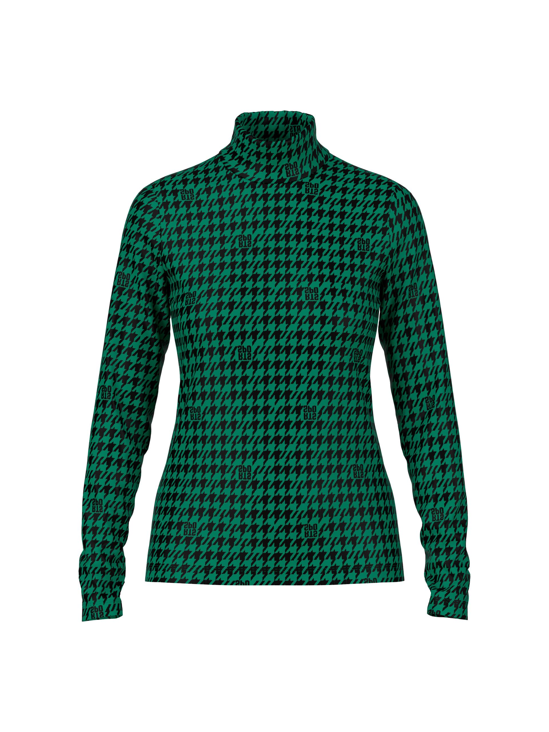 T-Shirt im Chickcheck-Dessin 36 - Brilliant Green New