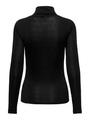 ONLCLARA L/S ROLLNECK JRS XL Normal geschnitten - Black