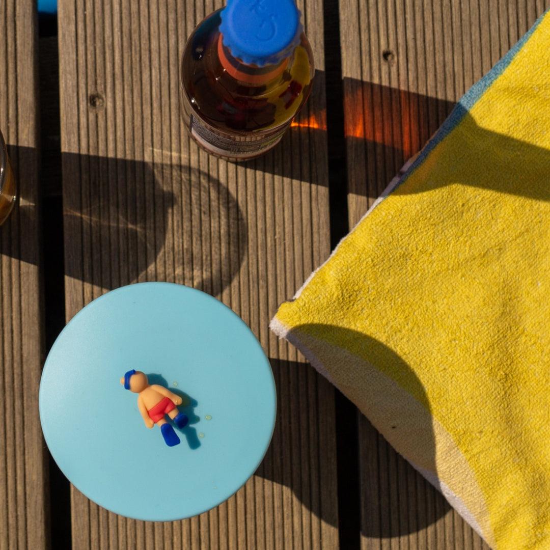 Mein Deckel Beach Boys, Glasabdeckung aus Silikon - Matze Matratze