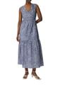 Kleid 34 - Blau|mehrfarbig