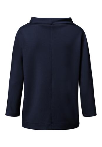 Sweatshirt CASUAL aus weichem Modal-Mix 38 - Ink