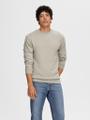 SLHEMANUEL SOFT CREW NECK SWEAT NOOS Grau L