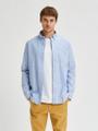 SLHREGRICK-OX SHIRT LS NOOS Blau XXL