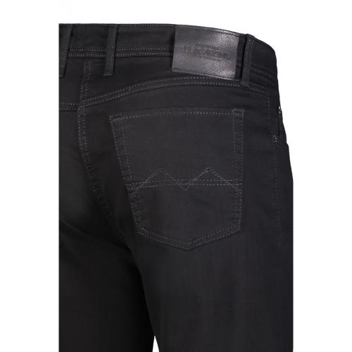 MAC JEANS - Arne, Black Stretch Denim 36/30 Modern Fit - Schwarz