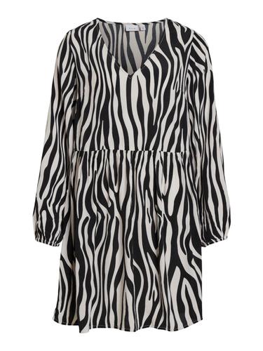 VIFINI L/S SHORT DRESS - NOOS 34 Normal geschnitten - Black
