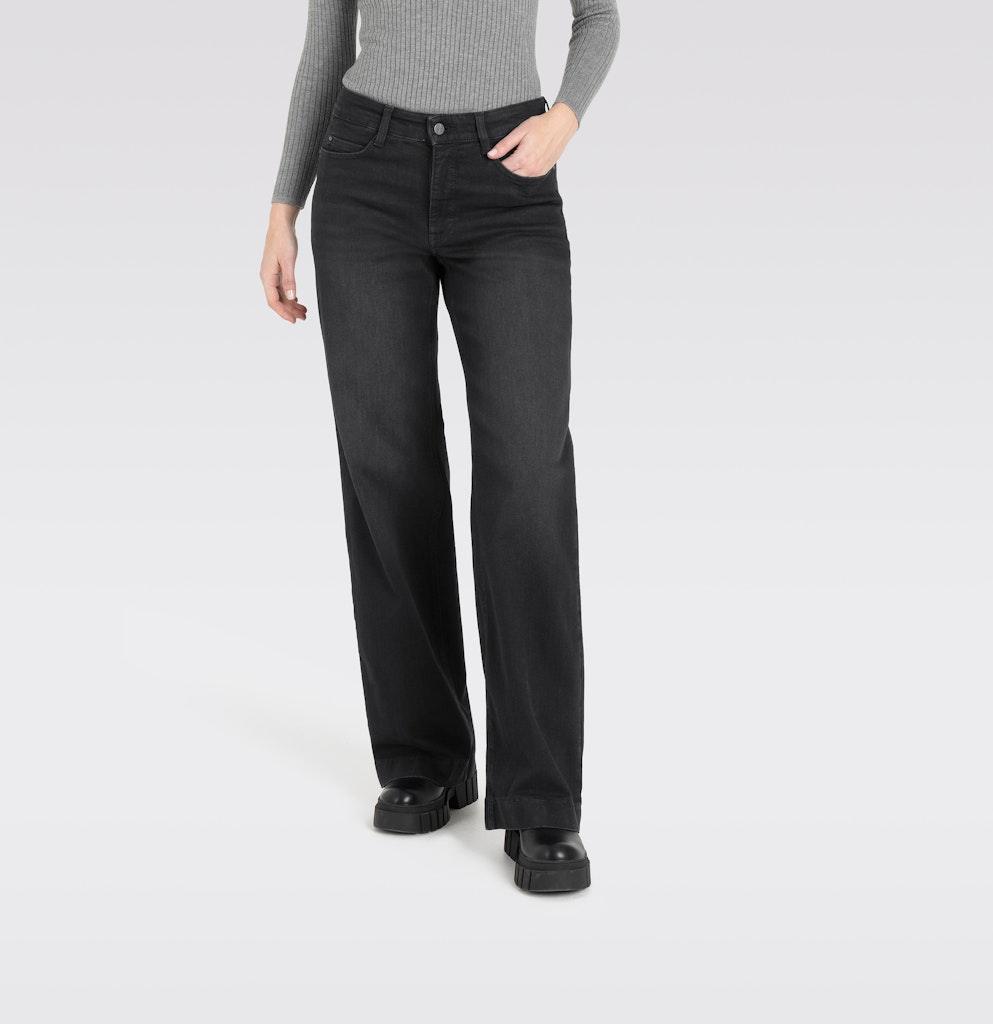 MAC JEANS - DREAM WIDE, Authentic mega flex Grau 34/32