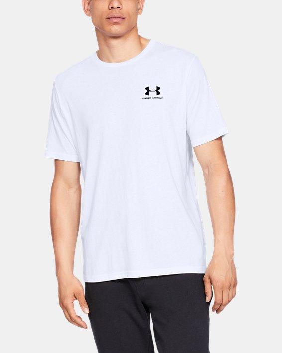 UNDER ARMOUR Herren Kurzarm SPORTSTYLE LC SS XXL in Weiß