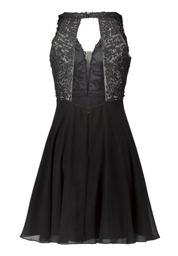 Cocktailkleid 36 Ausgestellt - Schwarz