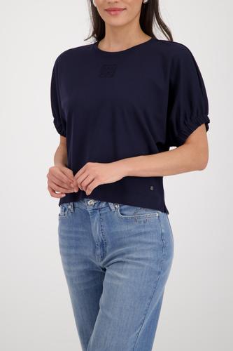 Sweatshirt mit Präge-Emblem 42 - Marine