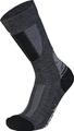 WAPITI Herren Socken Wandersocken S09 Merino Seide 42-44 in Grau