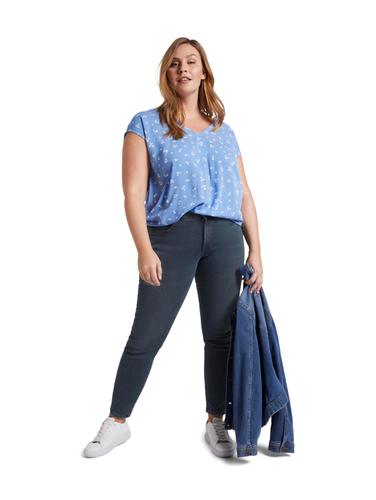 Plus Size - TTPLUS SLIM Jeans 54 Slim Fit - Used Dark Stone Blue Denim