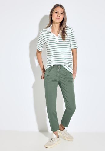 Casual Fit Hose 26/26 - Raw Salvia Green