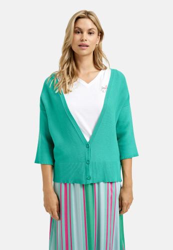 3/4 sleeve cardigan Grün XL