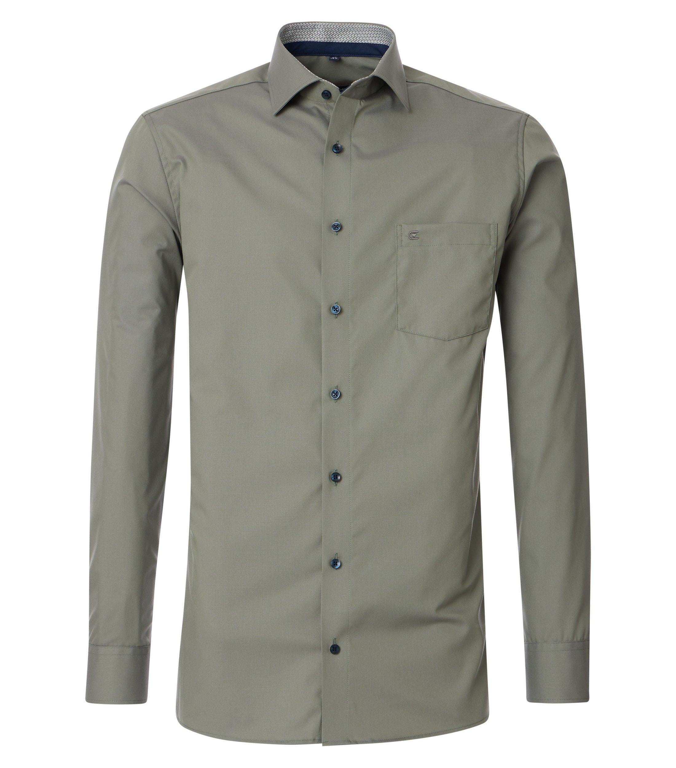 Businesshemd (Alternative als VENTI Artikel 226110890) 45 Modern Fit - Grün